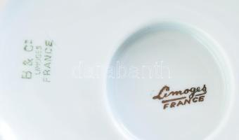 Limoges, francia 20 darabos készlet, kopásokkal, minimális lepattanás, jelzett