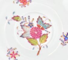 2 db Herendi Apponyi mintás teáscsésze, jelzett, ragasztott, sérült