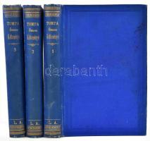 Tompa Mihály összes költeményei 1-3. köt. Teljes kiadás. Sajtó alá rendezte: Révay József. Bp., 1855., Méhner Vilmos. Az első kötetben a költő arcképével. Korabeli kopott aranyozott gerincű egészvászon-kötés, laza fűzéssel.