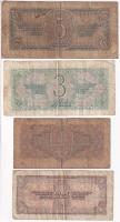Szovjetunió 1934. 1R + 1938. 1R + 3R + 5R T:F,VG folt, szakadás
Soviet Union 1934. 1 Ruble + 1938. ...