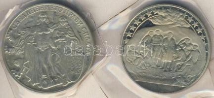 Bulgária 1981. 2L "1300 éves az államalapítás - szerb-bolgár háború" + "1300 éves az államalapítás-titkos találkozás" vákuumcsomagolásban T:PP