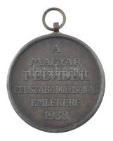 1938. "Felvidéki Emlékérem" bronz kitüntetés mellszalag nélkül T:AU,XF Hungary 1938. "...