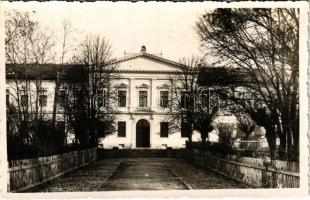 Székelyudvarhely, Odorheiu Secuiesc; Liceul de Baeti St. O. Josif / gimnázium. Kováts István fényképész / school. photo (fl)