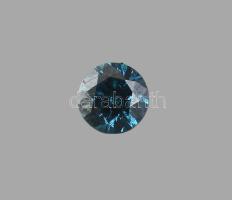 Kék gyémánt 0,28ct brill csiszolás, kezelés: hp ht