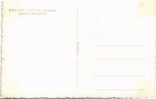 Mátisfalva, Matiseni; Özv. Szőcs Domokosné első háza. Kováts István fényképész / villa interior. pho...