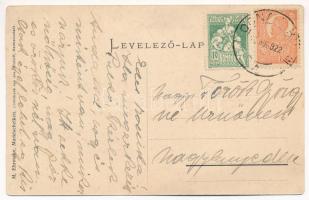 1922 Nagyselyk, Marktschelken, Seica Mare; vasútállomás, román iskola. M. Ehrmann / scoala romana, g...