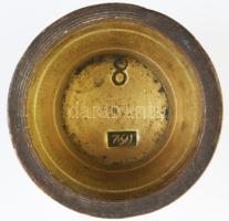 Régi latos súlykészlet hiányos, jelzett