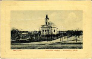 1914 Perjámos, Periamos; Haulikfalvai templom. W. L. Bp. 6726. 1911-14. / Haulikfalvaer Kirche / church in Haulic (fa)
