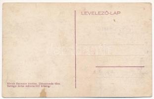 Gyergyótölgyes, Tölgyes, Tulghes, Tulghies; Magyar-román határszél. Hirsch Hermann kiadása / Hungari...