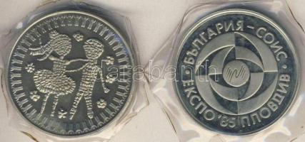Bulgária 1985. 5L "Fiatal Feltalálók Kiállítása" + 5L "3. Nemzetközi Gyermek Gyűlés" mindkettő vákuumcsomagolásban T:PP