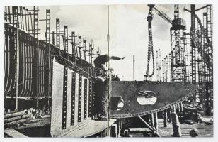 1946 Build the ships Hajóépítés a háború alatt képes füzet