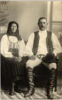 Székelyudvarhely, Odorheiu Secuiesc; népviselet. Kováts István fényképész / folklore. photo (fl)