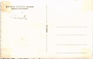 Lövéte, Lueta; falu ünnep. Kováts István fényképész / village fest. photo (fl)