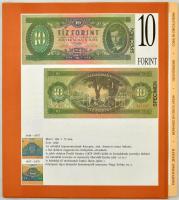 17db Magyarország forint fizetőeszközei forgalmi bankjegy és érme tájékoztató lap.