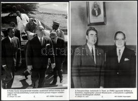 11 db MTI fotó. cca. 27x18,5 cm
Olasz nehézipari kiállítást rendeztek a moszkvai Szokolnyiki-parkba...