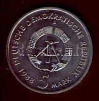 NDK 1988. 5M "150 éves az 1. német vasútvonal" T:1/2+