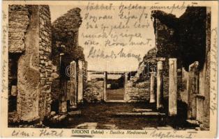 1930 Brijuni, Brioni (Istria); Basilica Mediovale