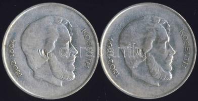 1947. 5Ft Ag "Kossuth" (2x) T:2/3+