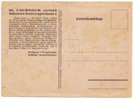 Dr. Csernoch János Magyarország bíboros-hercegprímás. Goszleth felv., Tolnai Világlapja külön mellék...