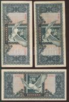 1945. 10.000.000P (2x) mindkettő azonos "PE" betűknél lévő lemezhibával + (1x) "G&quo...