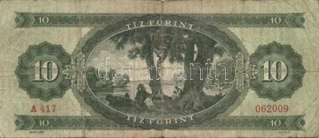 1957. 10Ft (2x) T:III