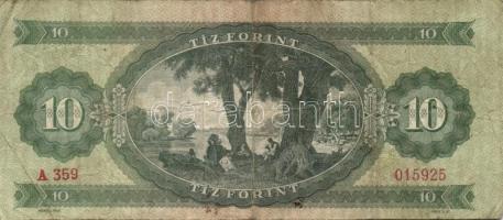 1957. 10Ft (2x) T:III