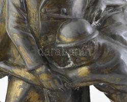 Paul Dubois (Aywaille 1859 - Uccle 1938): d'Alfred Defuisseaux. Ón, kopásokkal, jelzés nélkül, ...