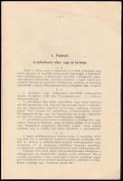 1929 A Badacsony Borvidéki Szőlősgazdák Állami Ellenőrzés Alatt Álló Pinceszövetkezete Alapszabályai...