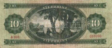 1957. 10Ft (2x) T:III