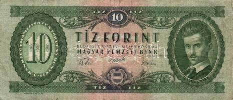 1957. 10Ft (2x) T:III