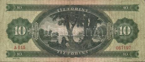 1957. 10Ft (2x) T:III