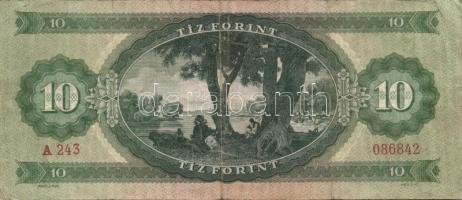 1957. 10Ft (2x) T:III