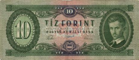 1957. 10Ft (2x) T:III