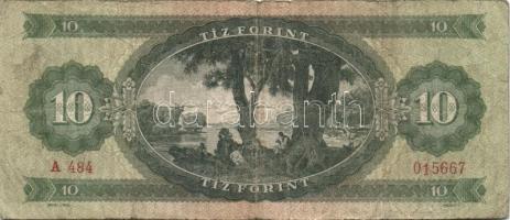 1957. 10Ft (2x) T:III