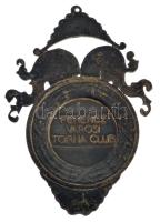 Berán Lajos (1882-1943) 1949. "Ferencz Városi Torna Club" kétoldalas, jelzett Ag díjérem d...