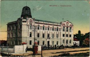 1918 Belgrade, Beograd; Telephonzentrale / telephone central (tear)