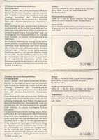 NSZK 1987. 2M "Konrad Adenauer" érmés, bélyeges borítékon alkalmi bélyegzővel, hátoldali i...