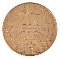 1986. 100Ft Cu-Ni-Zn "Fáy András" kapszulában, dísztokban T:BU Adamo EM96