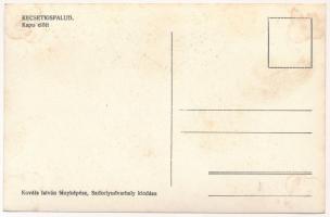 Kecsetkisfalud, Satu Mic; Székely kapu előtt, folklór. Kováts István fényképész / villagers in front...