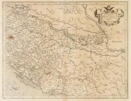 Sclavonia, Croatia, Bosnia cum Dalmatia parte. Per Gerardum Mercatorem. rézmetszetű térkép. cca 1590...