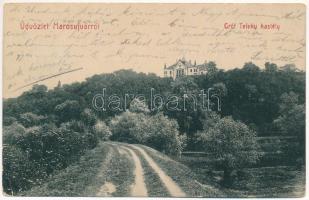 1908 Marosújvár, Uioara, Ocna Mures; Gróf Teleky kastély. (W.L. ?) 1608. / castle (EK)