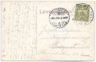 1908 Marosújvár, Uioara, Ocna Mures; Gróf Teleky kastély. (W.L. ?) 1608. / castle (EK)