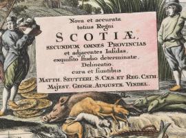 Nove at accurata totius Regni Scotiae... Seutter, George Matthaeus (1678 - 1757), 1734. Skócia színe...
