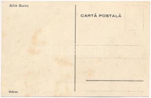 Buziásfürdő, Baile Buzias; Phönix víz reklámlap a kaszinóval. Humoros litho művészlap / Hungarian mi...