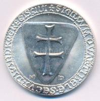 Szabó Géza (1939-2018) DN "IV. Béla király bullája" peremén jelzett Ag emlékérem (33,92g/0...