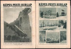 cca 1928-1931 A Képes Pesti Hírlap 13 db száma