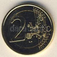 Luxemburg 2006. 2€ aranyozva "Vilmos herceg 25. születésnapja" T:2+