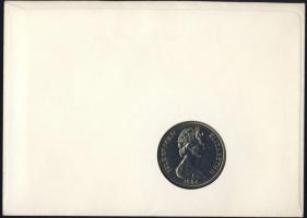 Man-sziget 1984. 1C "Los Angeles-i olimpia" érmés, bélyeges borítékon, alkalmi bélyegzővel...