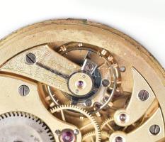 Longines zsebóra szerkezet, számlap, jó, működő állapotban, Jelzettek 43 mm