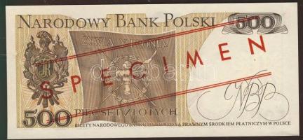 Lengyelország 1979. 500Zl "Minta" T:I